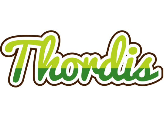 Thordis golfing logo