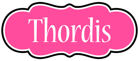 Thordis invitation logo