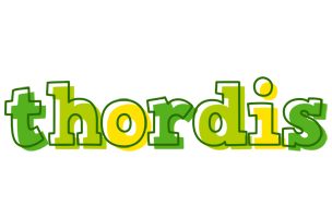 Thordis juice logo