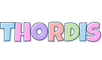 Thordis pastel logo