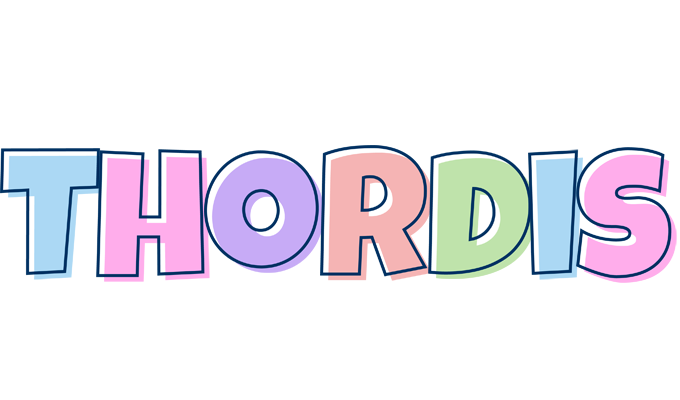 Thordis pastel logo
