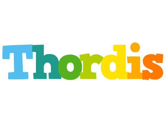 Thordis rainbows logo