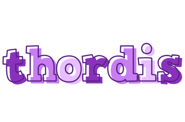 Thordis sensual logo