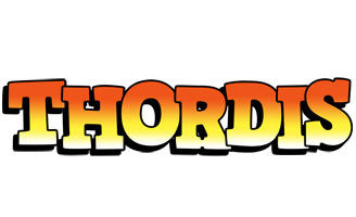 Thordis sunset logo