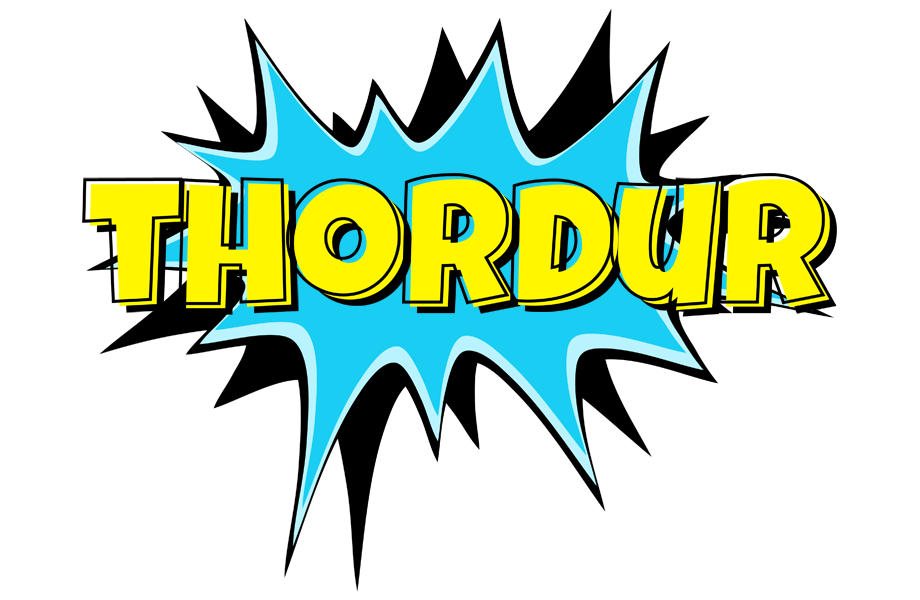 Thordur amazing logo