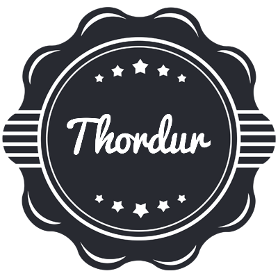 Thordur badge logo