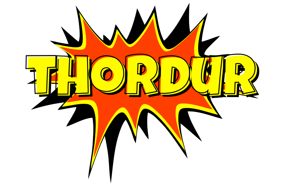 Thordur bazinga logo