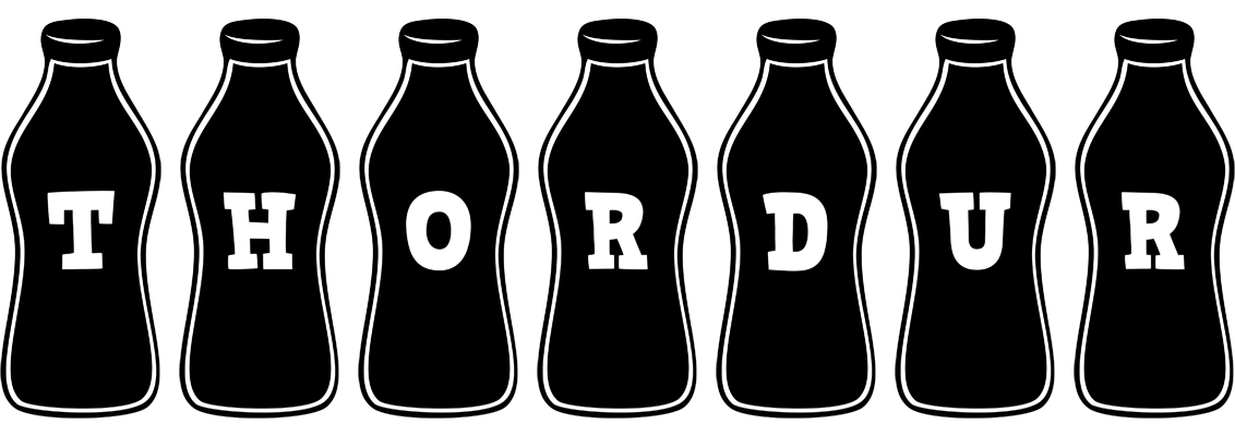 Thordur bottle logo