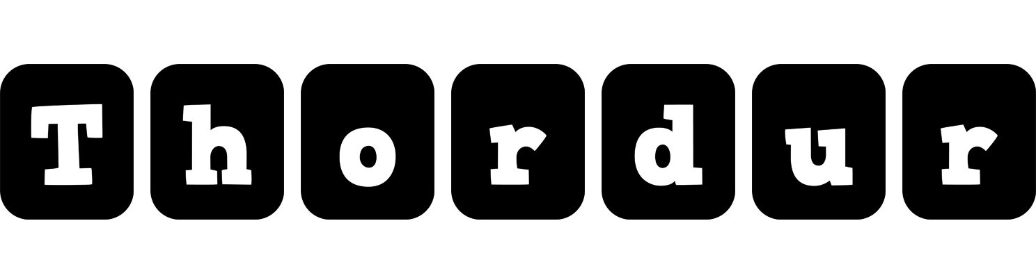 Thordur box logo