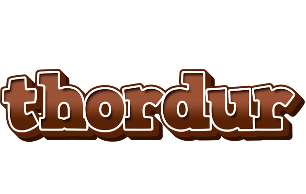 Thordur brownie logo