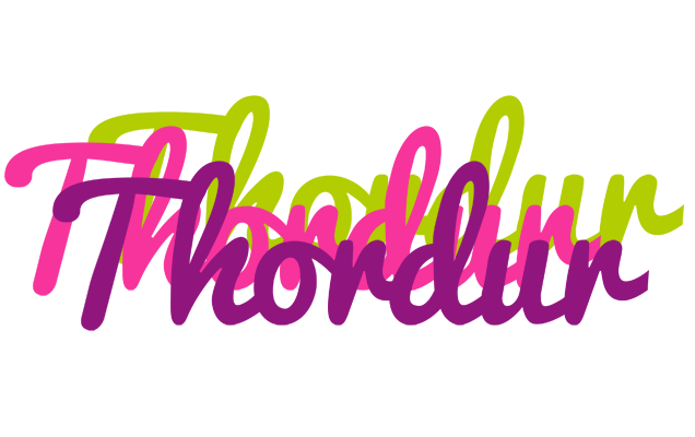 Thordur flowers logo