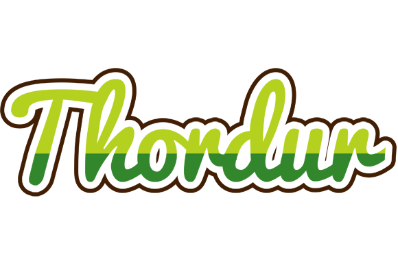 Thordur golfing logo