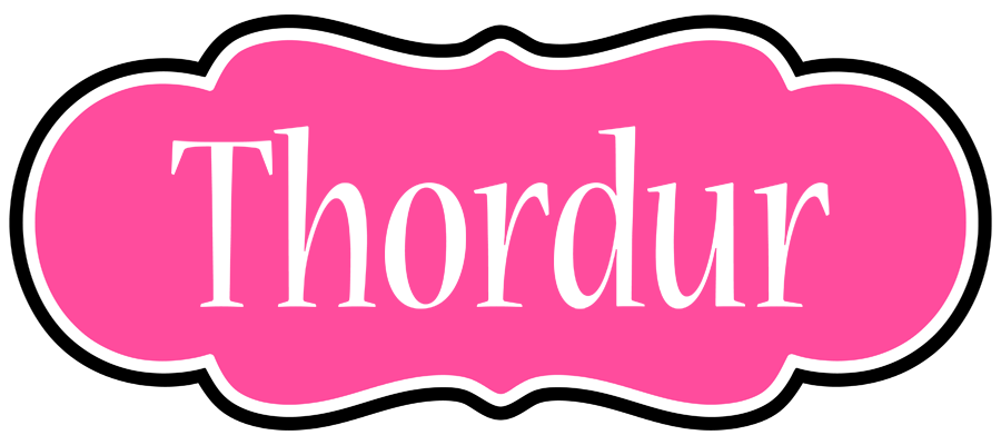Thordur invitation logo