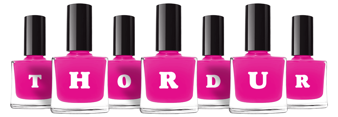 Thordur nails logo