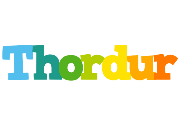 Thordur rainbows logo