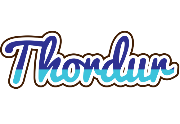 Thordur raining logo