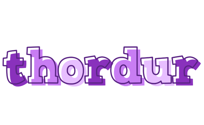 Thordur sensual logo