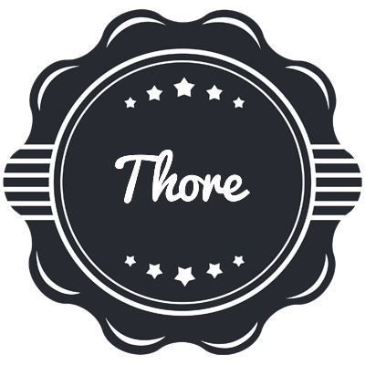 Thore badge logo
