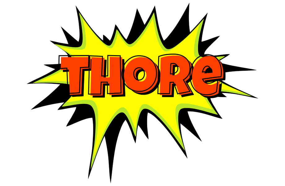 Thore bigfoot logo