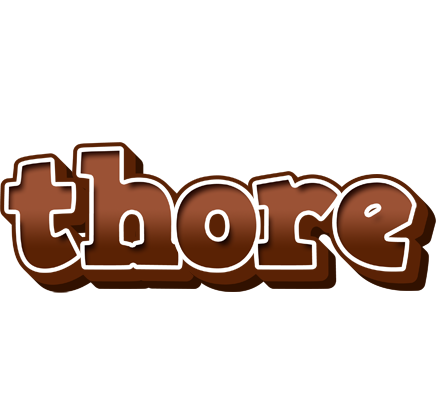 Thore brownie logo