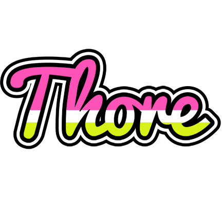 Thore candies logo