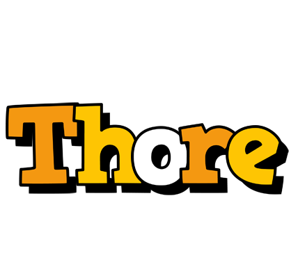 Thore cartoon logo