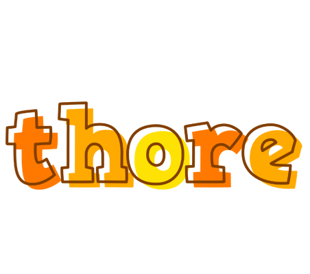 Thore desert logo