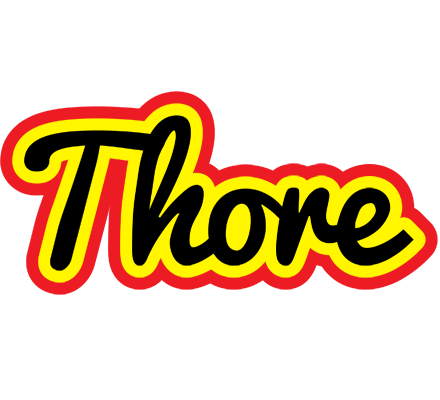 Thore flaming logo