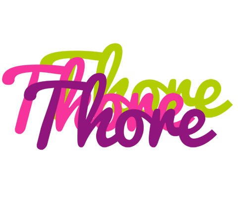 Thore flowers logo