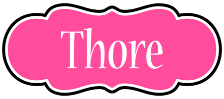 Thore invitation logo