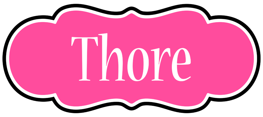 Thore invitation logo