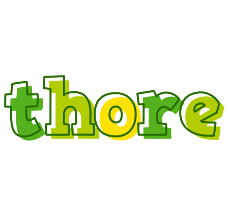 Thore juice logo