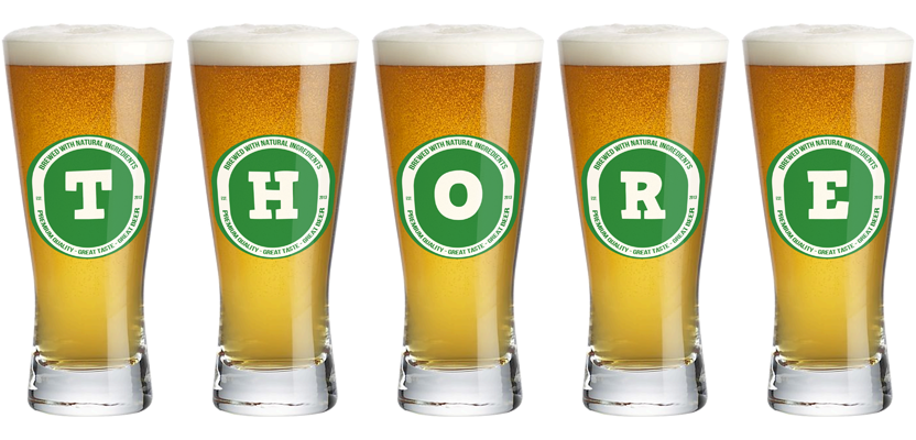 Thore lager logo