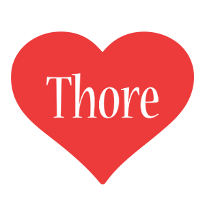 Thore love logo