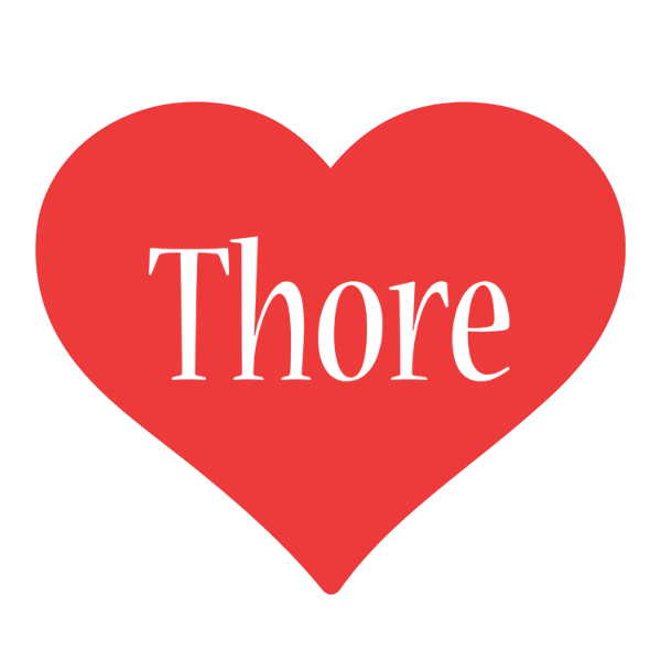 Thore love logo