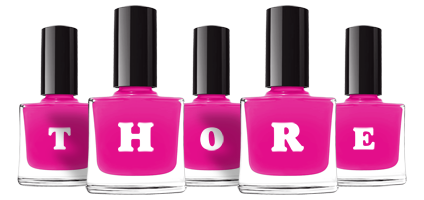 Thore nails logo