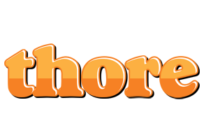 Thore orange logo