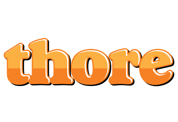 Thore orange logo