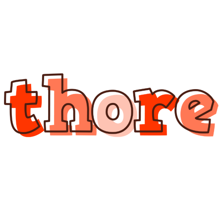 Thore paint logo