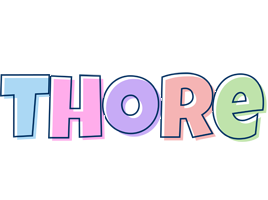 Thore pastel logo