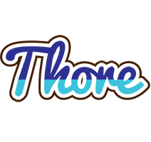 Thore raining logo