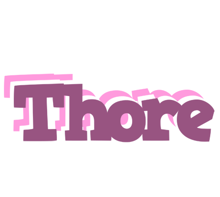 Thore relaxing logo