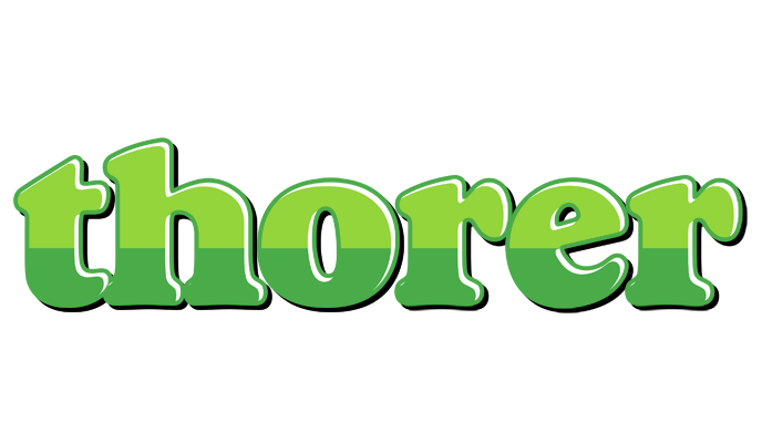 Thorer apple logo