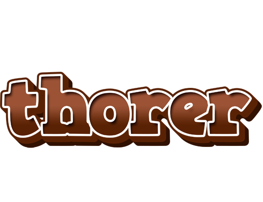 Thorer brownie logo