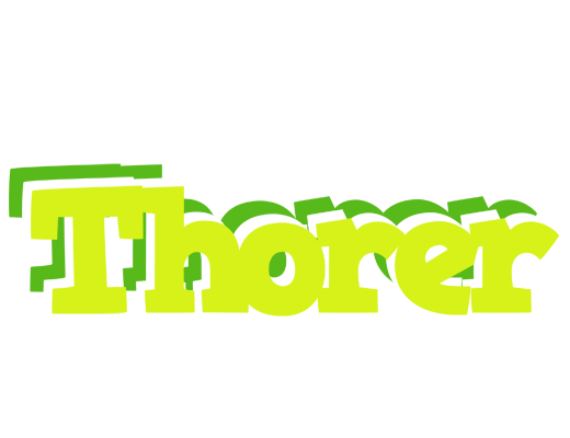 Thorer citrus logo