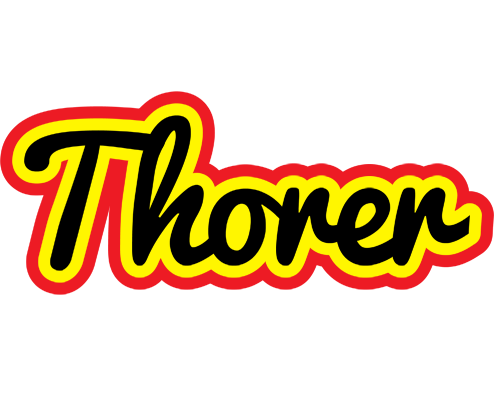 Thorer flaming logo