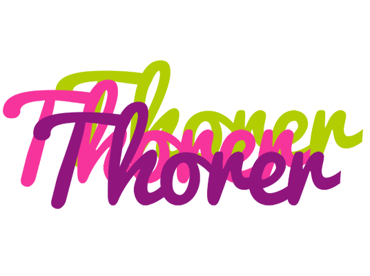 Thorer flowers logo