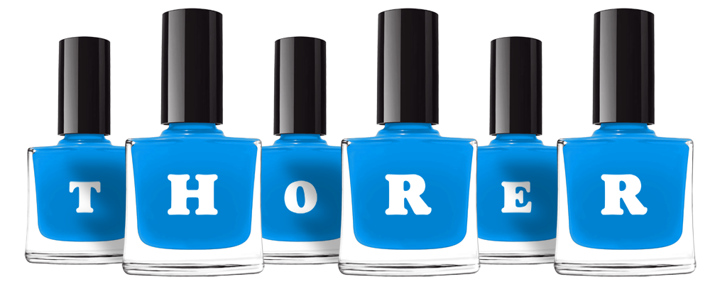Thorer glossy logo