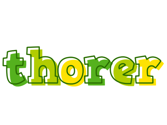 Thorer juice logo