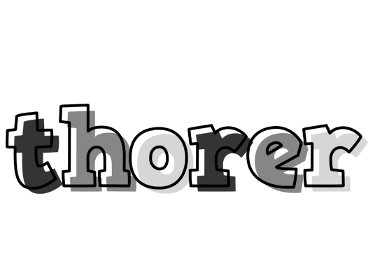 Thorer night logo